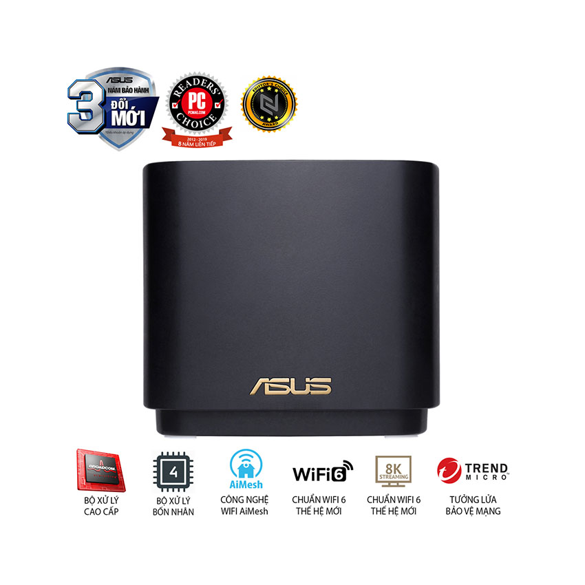 Bộ phát wifi mesh Asus XD4 (B-2-PK) (Wifi6/AiMesh/AX1800) 2
