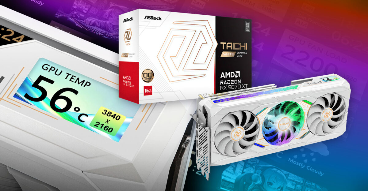 asrock radeon rx 9070 xt taichi