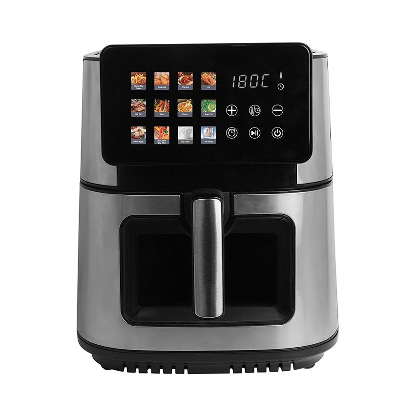 Edra EAF105L là nồi chiên không dầu dung tích lớn, đáp ứng tốt nhu cầu chế biến thực phẩm cho gia đình đông người hoặc những bữa tiệc nhỏ.