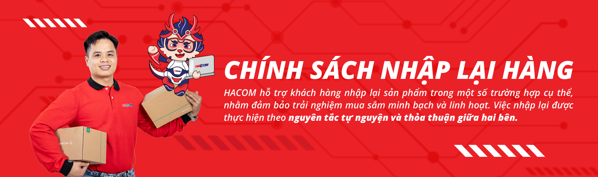 Chính Sách Nhập Lại Hàng HACOM