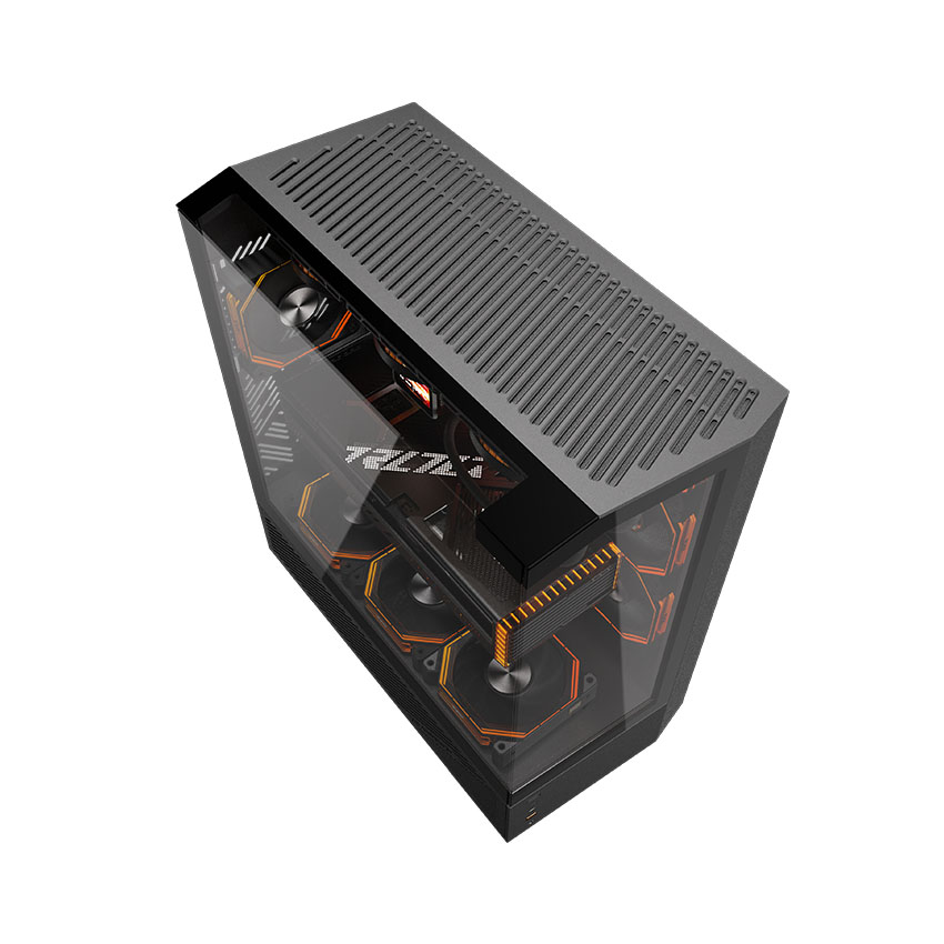 Vỏ case DARKFLASH DY460 Black (ATX/0 fan) - Hình 6