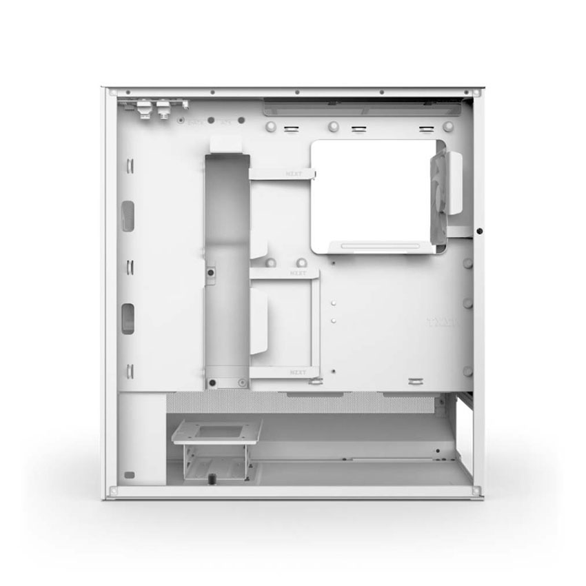 Vỏ Case NZXT H5 FLOW RGB (V2) ALL WHITE (ATX/4 fan) - Hình 3
