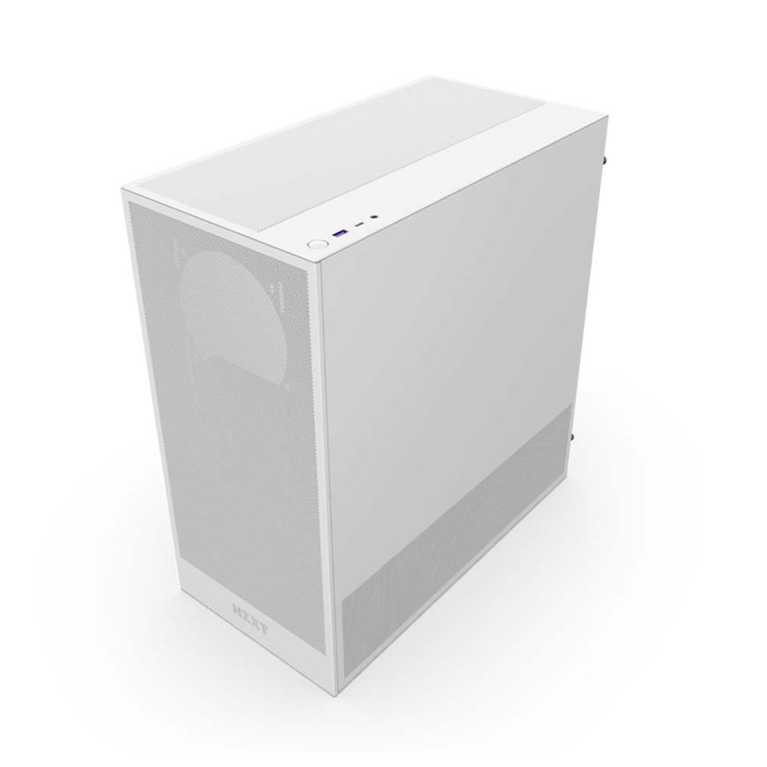 Vỏ Case NZXT H5 FLOW RGB (V2) ALL WHITE (ATX/4 fan) - Hình 2