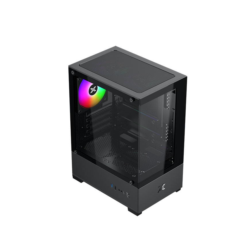 Vỏ case XIGMATEK View III 3F EN90526 (mATX/3 Fan) - Hình 2