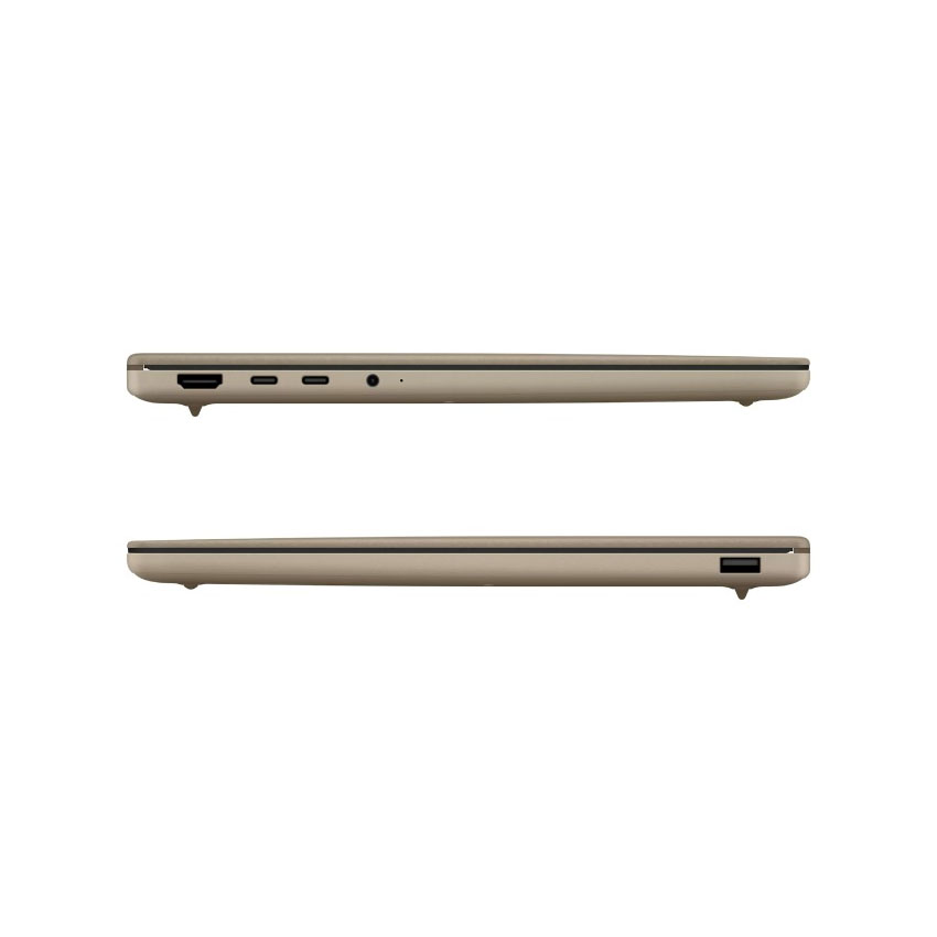 Asus ZenBook UX3407NA-QD132WS được trang bị 2 cổng USB Type-C hỗ trợ USB4, sạc và xuất hình, 1 cổng USB Type-A, HDMI 2.1 cùng jack tai nghe 3.5mm.