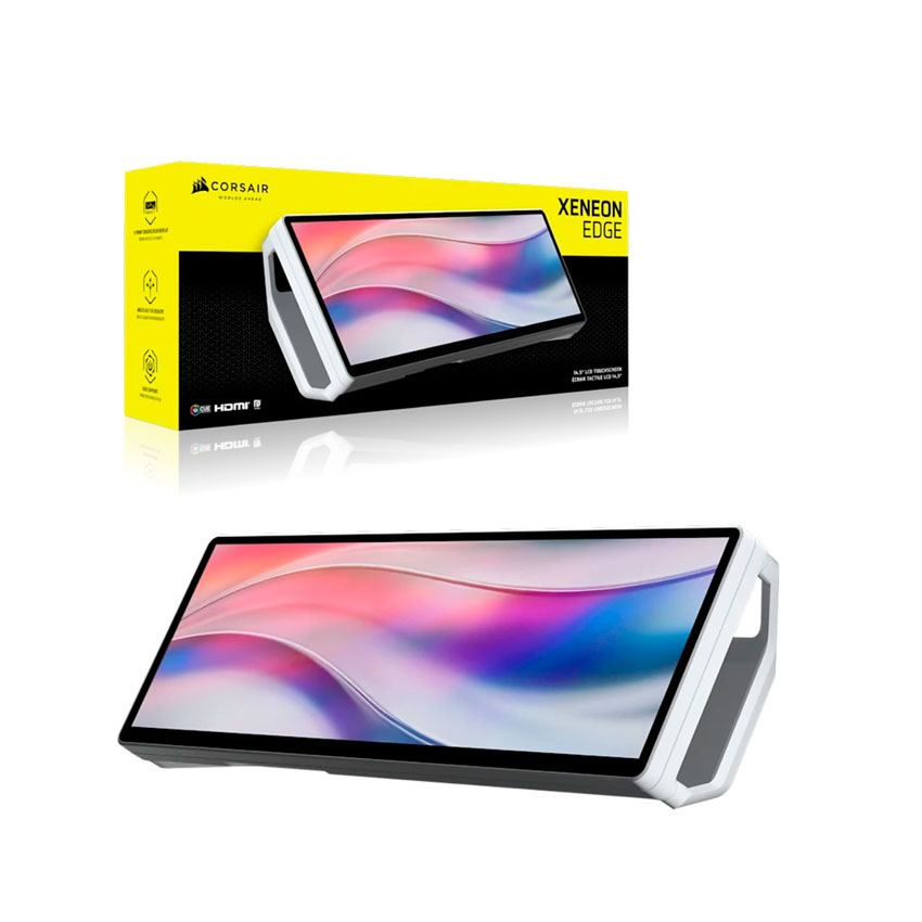 Màn hình cảm ứng Corsair XENEON EDGE White (14.5 inch/UWHD/AHVA/60Hz) (CC-9011311-WW) chính hãng