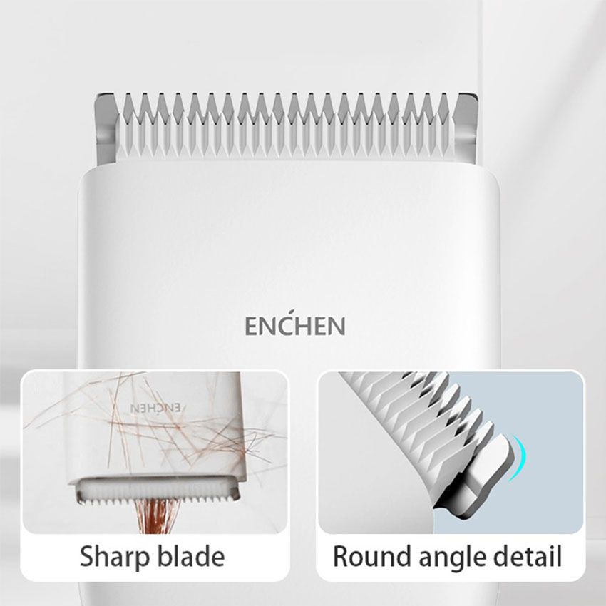 Tông Đơ Cắt Tóc Enchen Boost - Màu Trắng 5