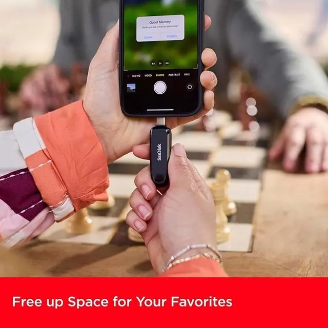 USB SanDisk Dual Drive USB Type-C Flash Drive 64GB, USB3.2 Gen1 Type C / Type A (SDDDC6-064G-G46PO) 1