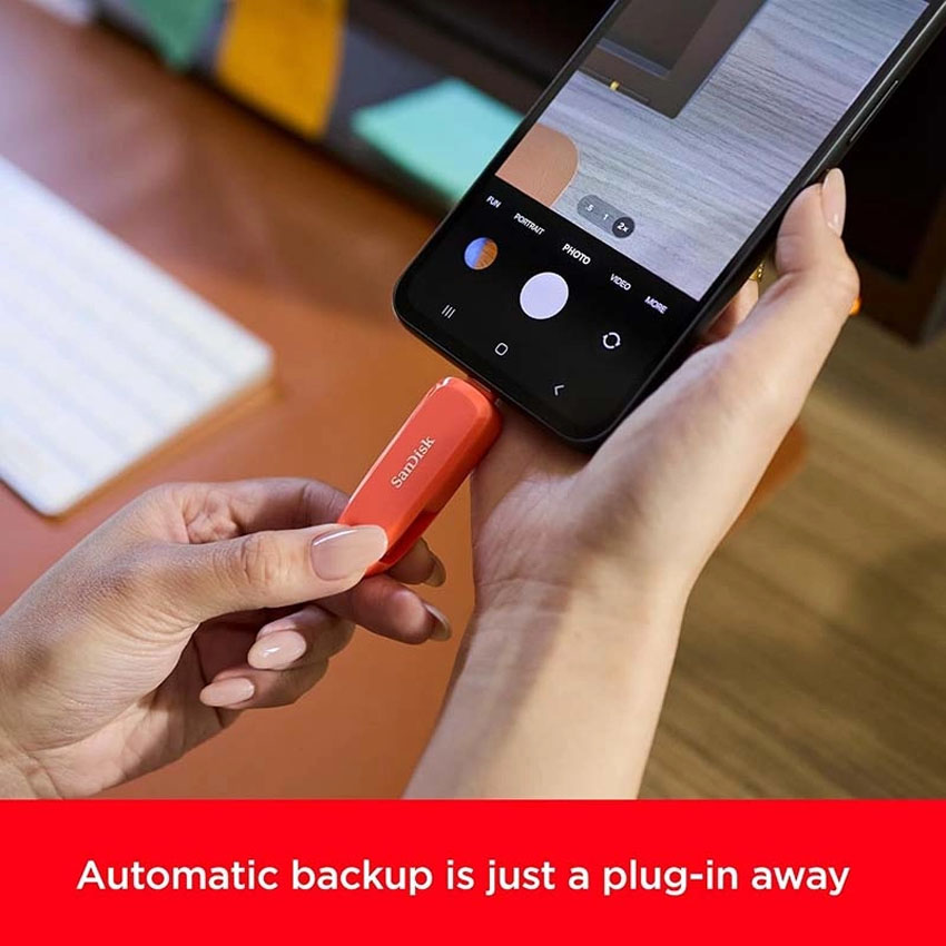 USB SanDisk Phone Drive USB Type-C Flash Drive 128GB 3