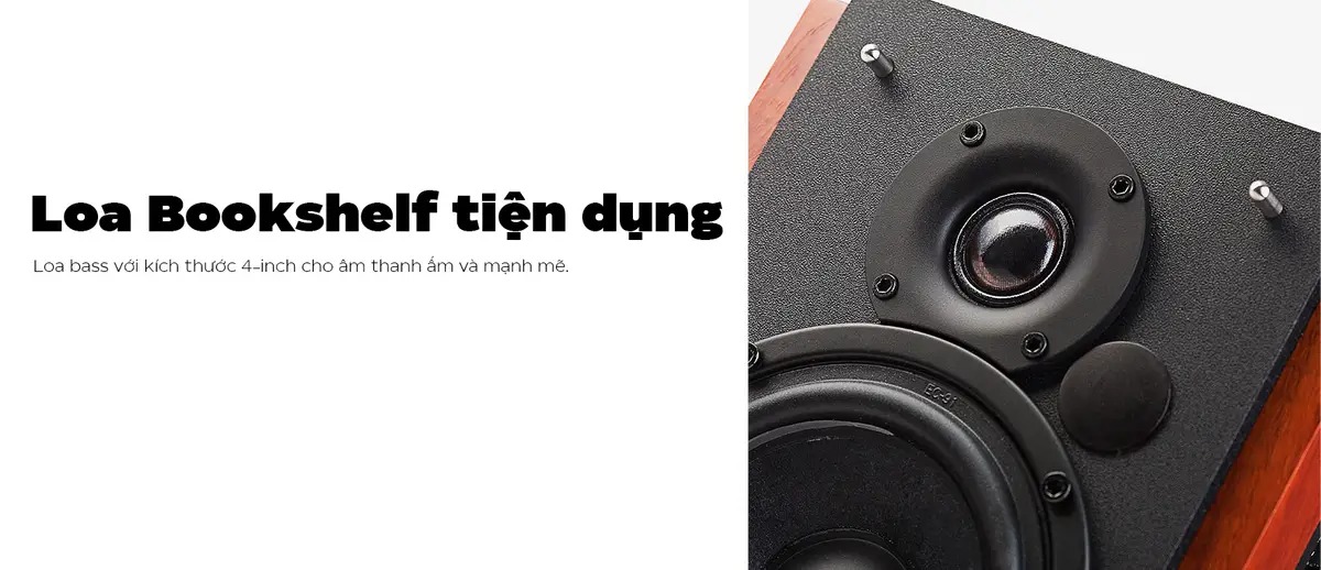 Loa Edifier R1700BT 2.0 - Màu nâu 3