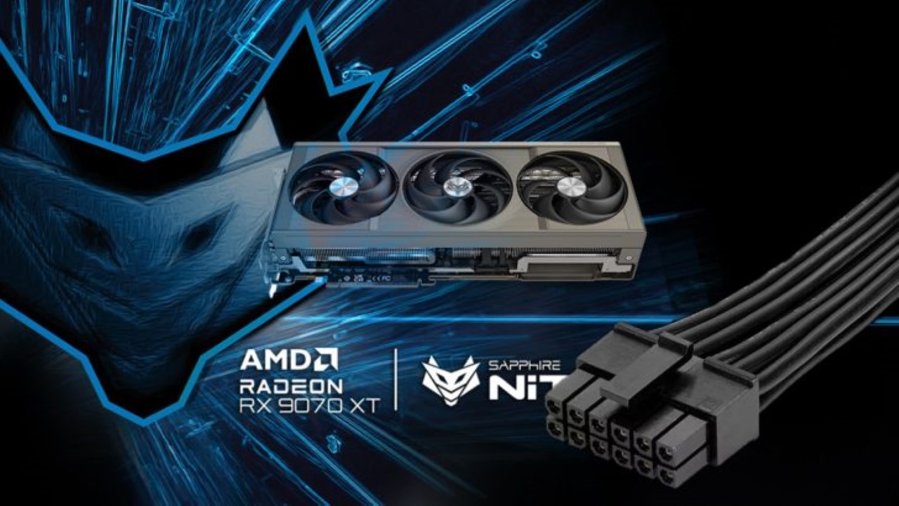 Sapphire RX 9070 XT gặp sự cố nóng chảy đầu nối 16-pin
