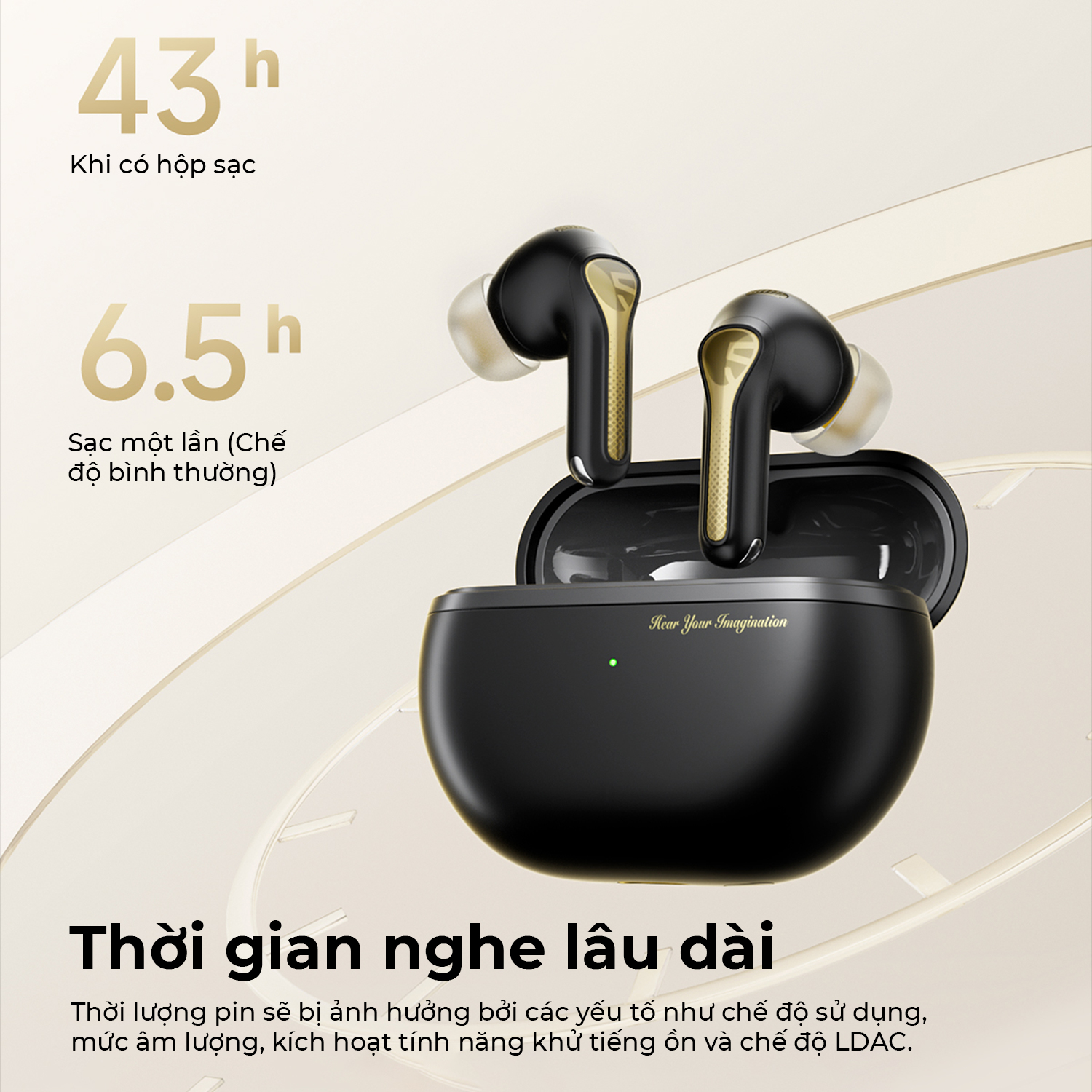 Tai nghe Bluetooth SoundPEATS Capsule 3 Pro + 8