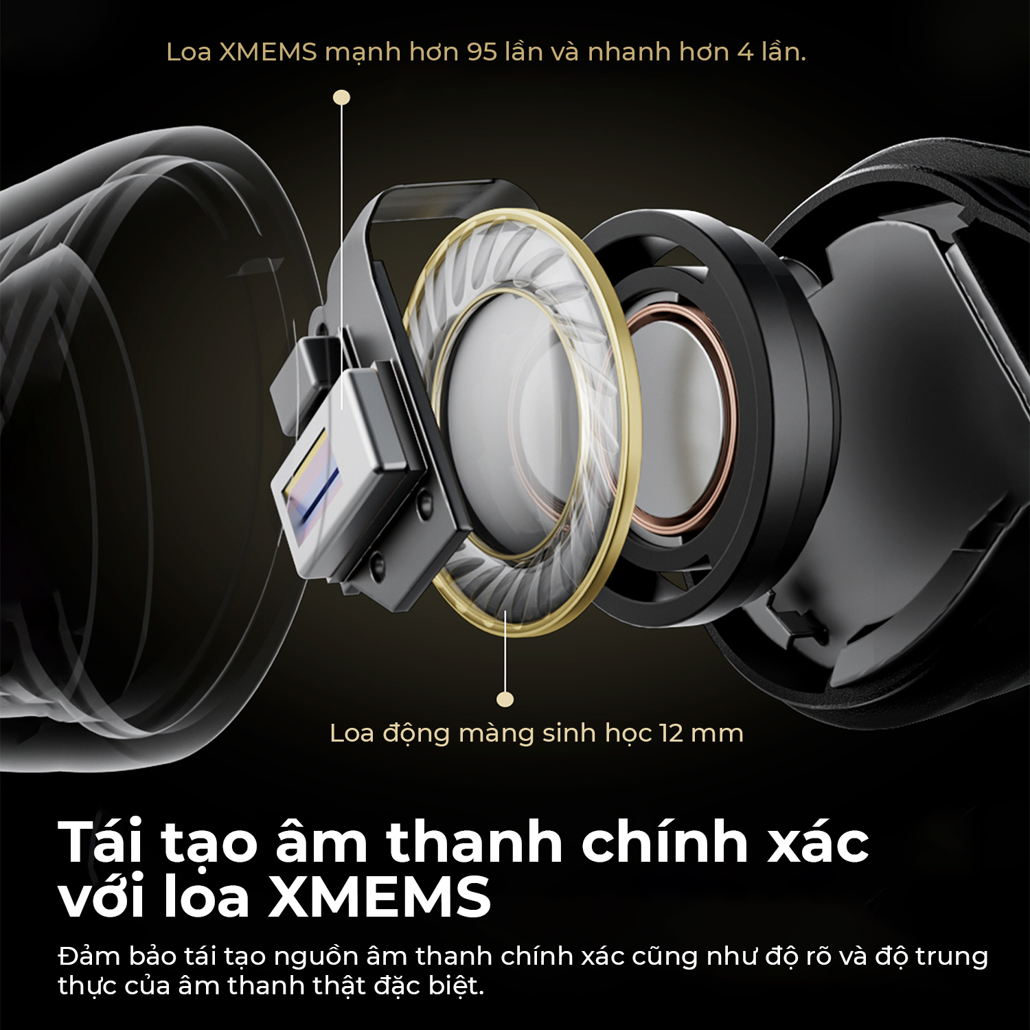 Tai nghe Bluetooth SoundPEATS Capsule 3 Pro + 6