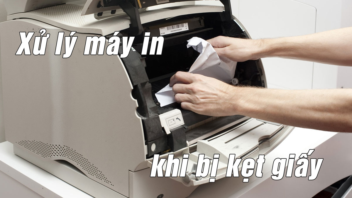 Nguyên nhân khiến máy in Canon bị kẹt giấy