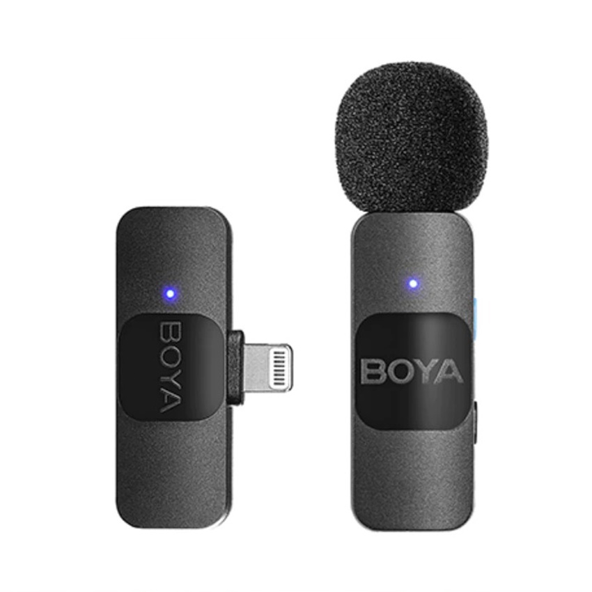 Micro không dây Boya BY-V1 - Màu đen
