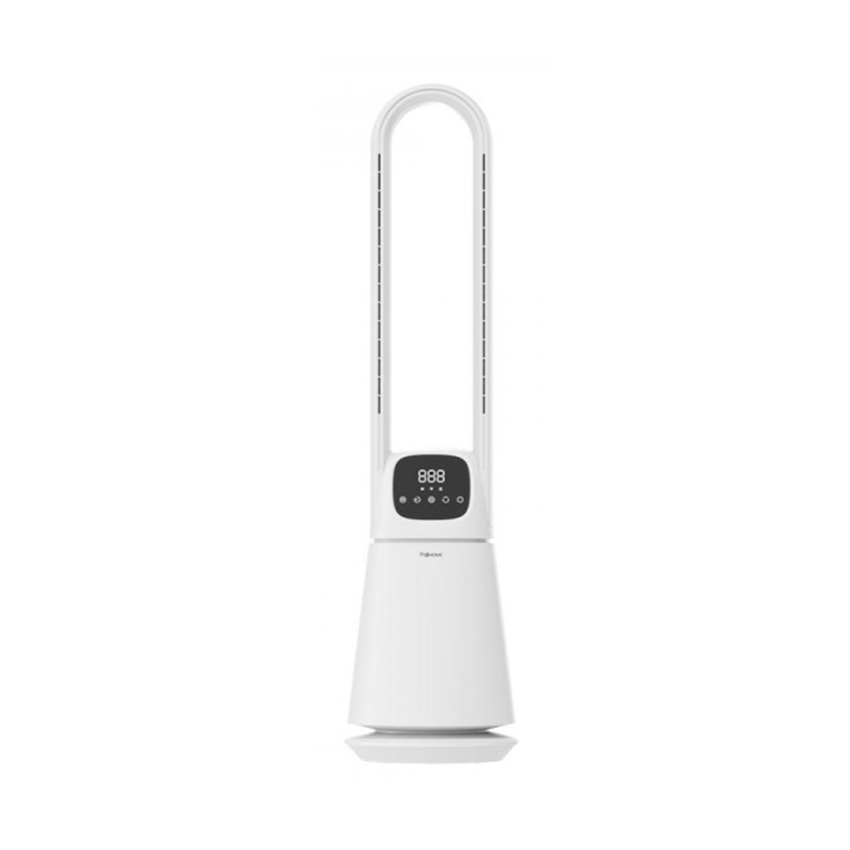 Quạt không cánh lọc không khí khử khuẩn Anion+ UV, kết nối WIFI Fujihome BF065W - Màu Trắng chính hãng