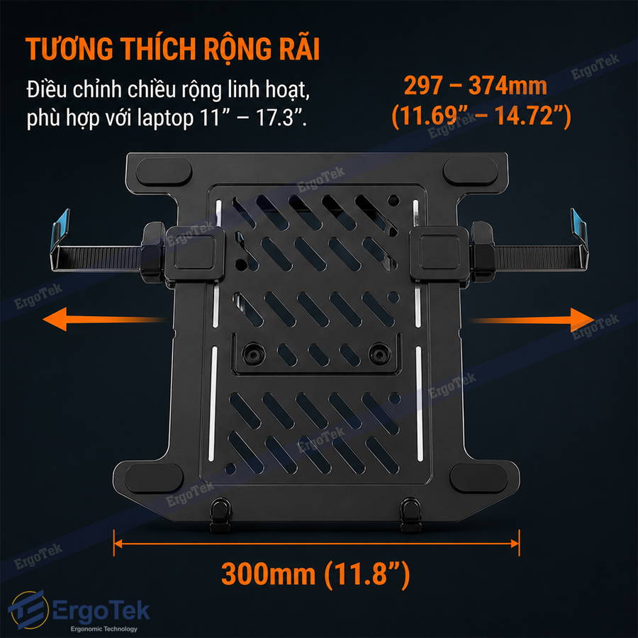 Giá đỡ Laptop Ergotek EP12 (11-17inch) tương thích North Bayou , Ergotek - Hình 5