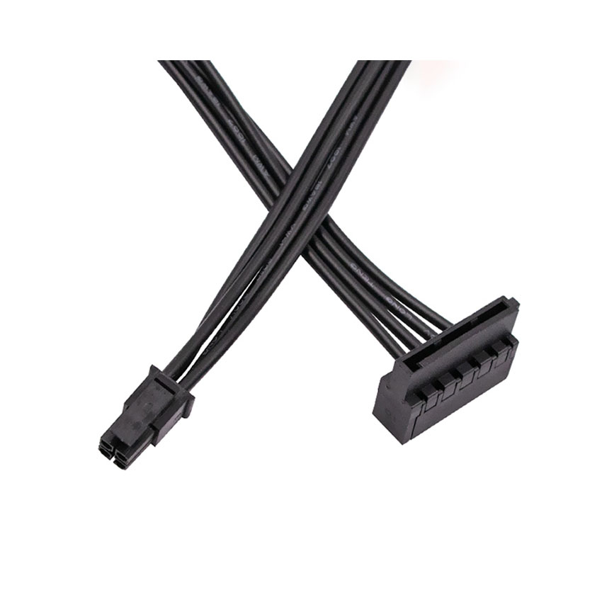 Cáp nguồn mini 4 pin sang 2 sata cho máy đồng bộ Lenovo - Hình 3