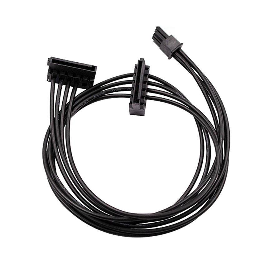 Cáp nguồn mini 4 pin sang 2 sata cho máy đồng bộ Lenovo - Hình 1