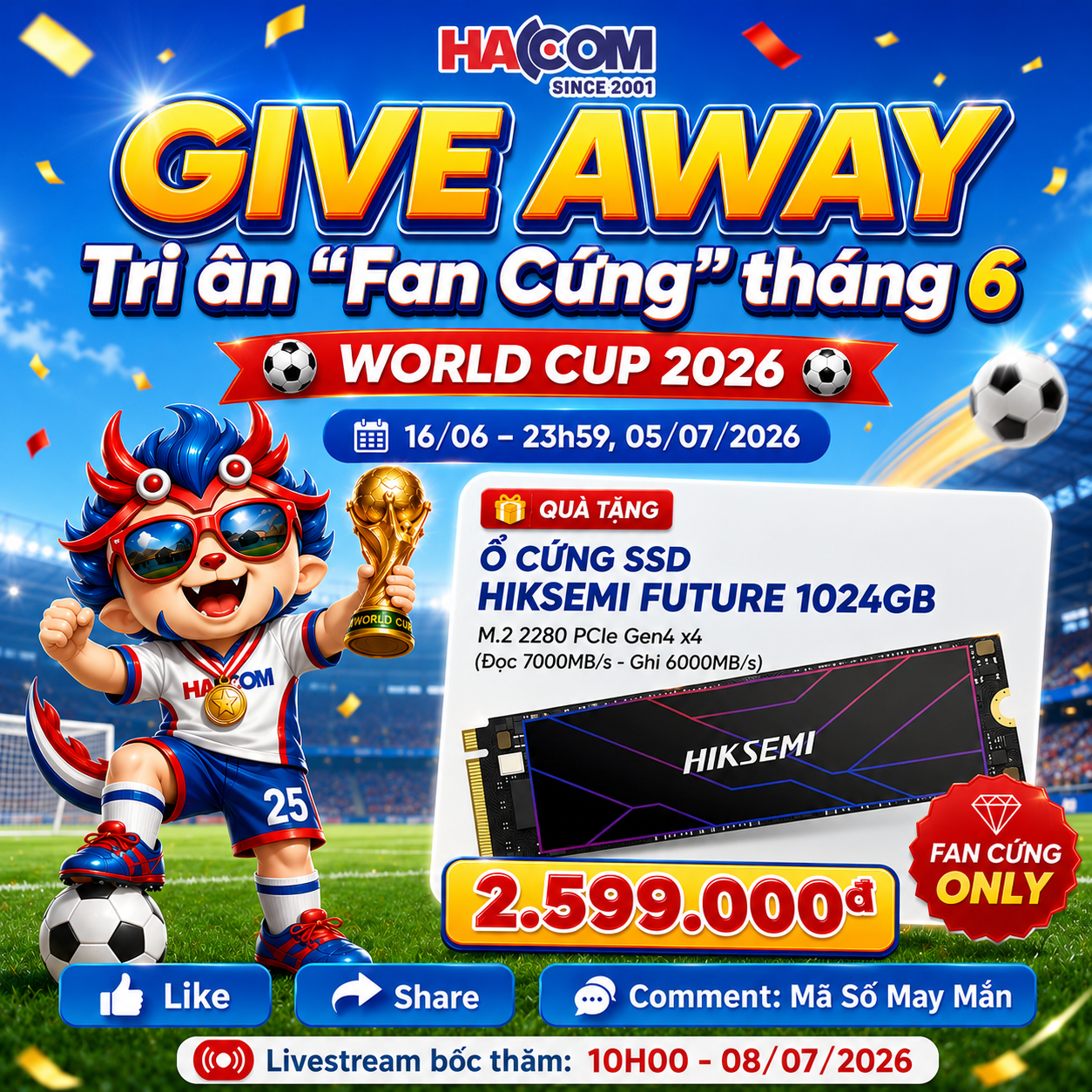 ga fan cung thang 6
