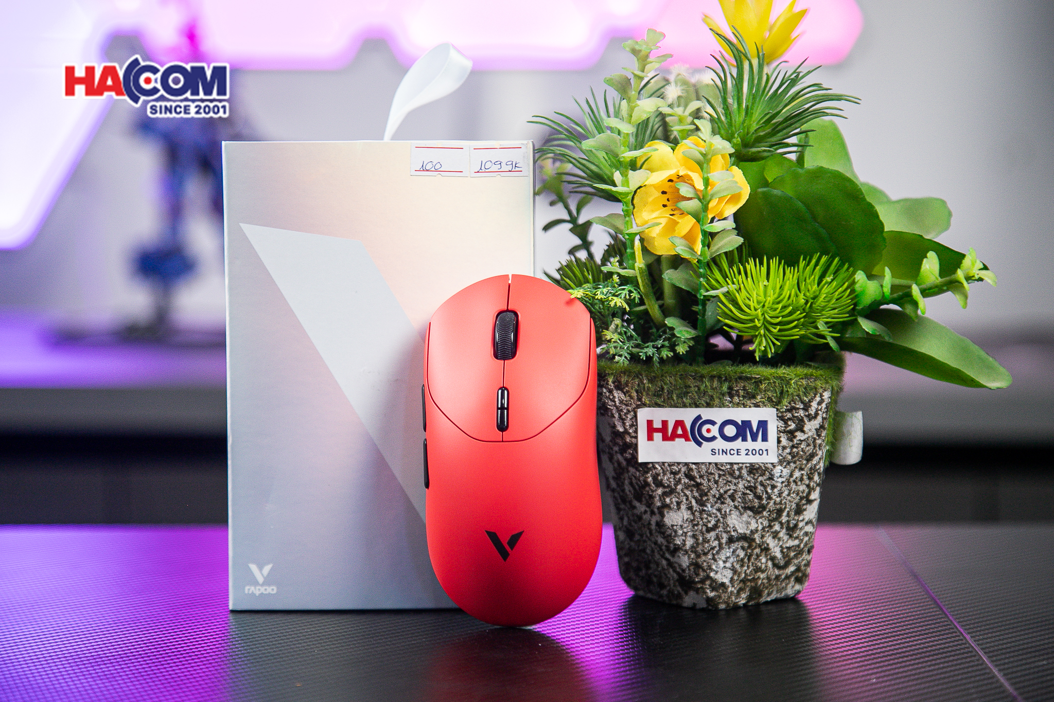 Chuột gaming Rapoo VT2 Max - Màu Đỏ - Hình 7