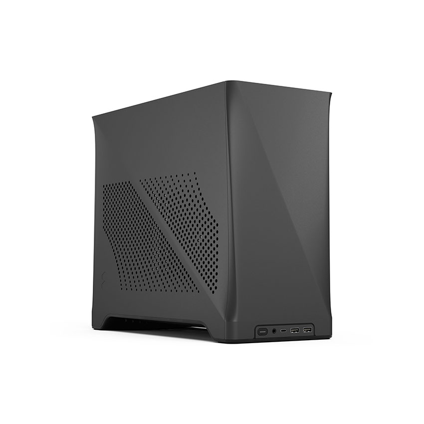 Vỏ Case Fractal Design Era 2 Charcoal (ITX/0 Fan) chính hãng