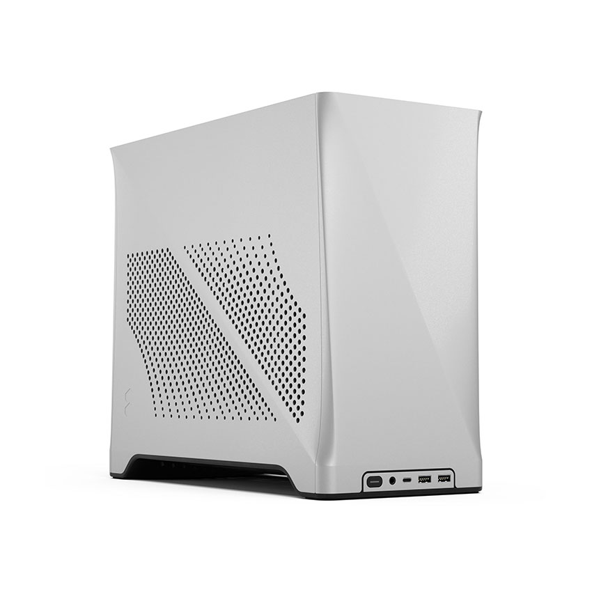 Vỏ Case Fractal Design Era 2 Silver (ITX/0 Fan) chính hãng