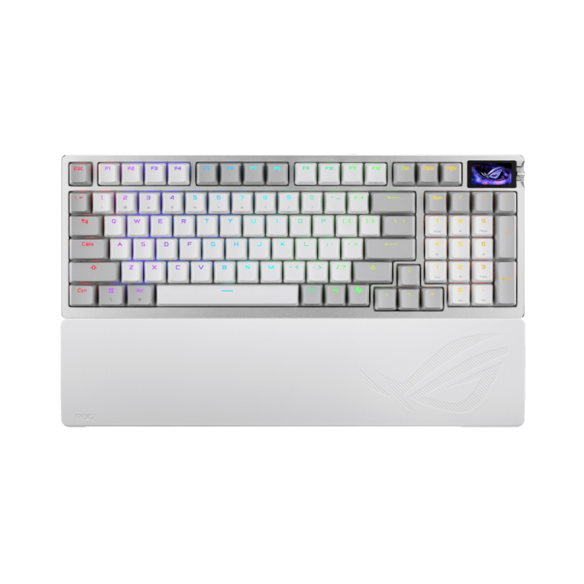 Bàn phím ASUS ROG Azoth 96 HE Lite Trắng (90MP048H-BKUA30) chính hãng