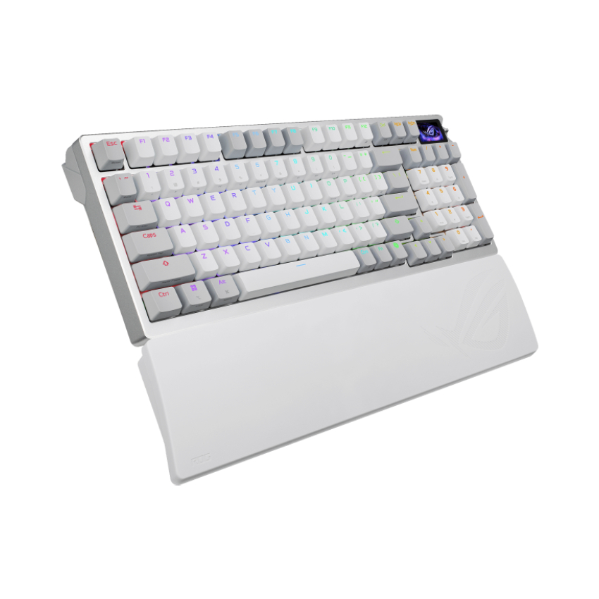 Bàn phím ASUS ROG Azoth 96 HE Lite Trắng (90MP048H-BKUA30) - Hình 4