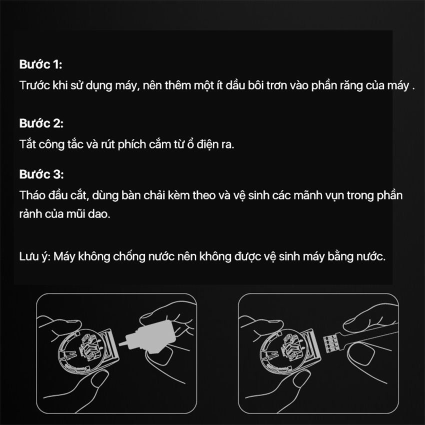 Tông Đơ Cắt Tóc Enchen Beardo 2 4