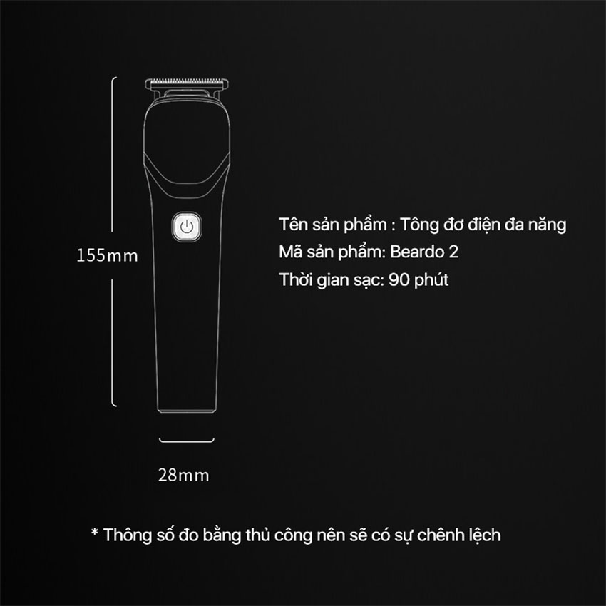 Tông Đơ Cắt Tóc Enchen Beardo 2 6