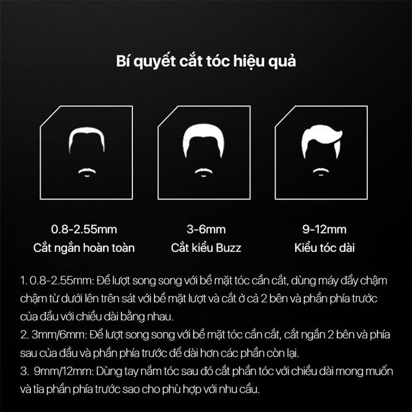 Tông Đơ Cắt Tóc Enchen Beardo 2 8