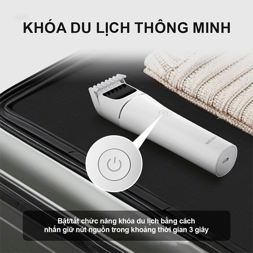 Tông Đơ Cắt Tóc Enchen Boost2- Màu Trắng 2