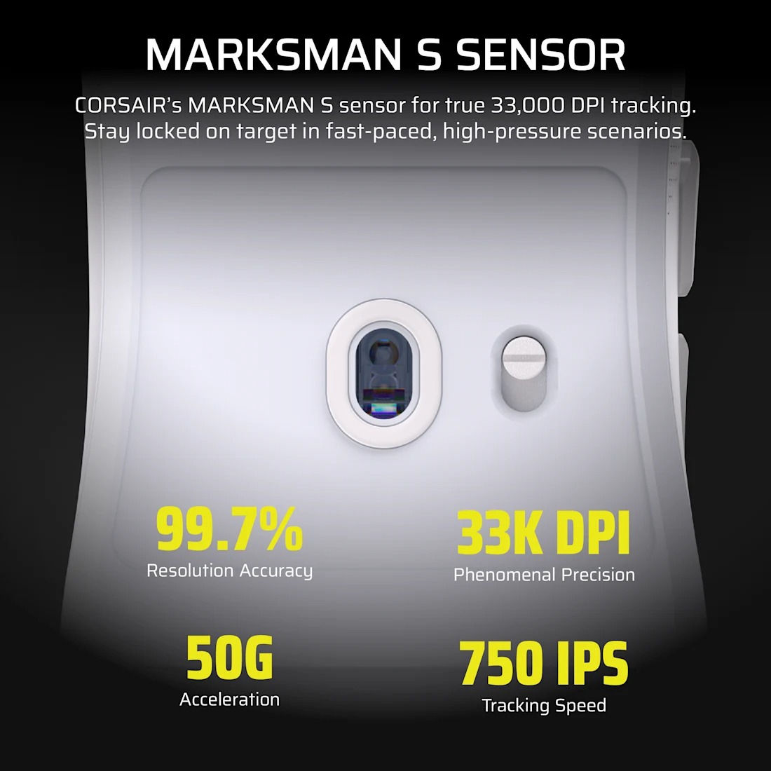 Chuột không dây Corsair SABRE v2 PRO UltraLight 3