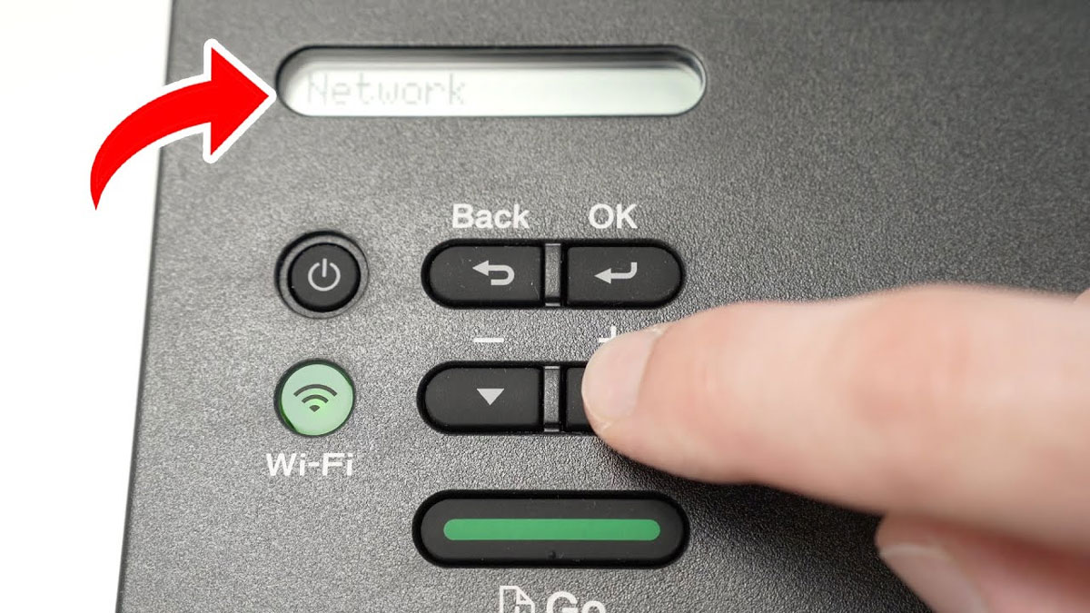 Máy in Brother kết nối in thông qua sóng wifi 