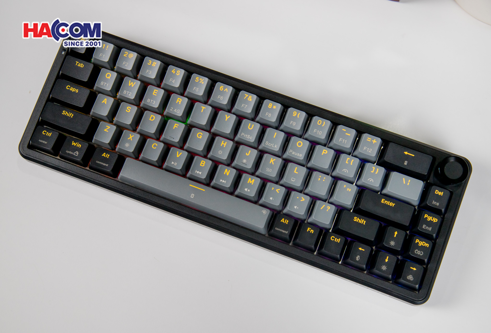 Bàn phím cơ EDRA EK368RT Triple Mode 6