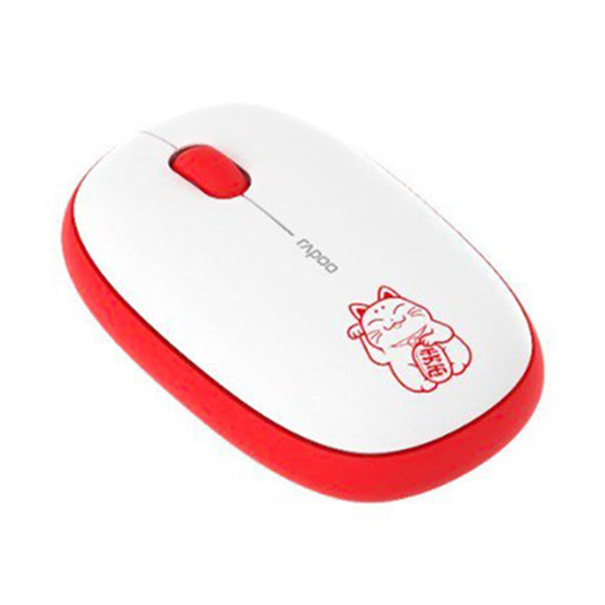 Chuột không dây Rapoo M650 Silent Lucky Cat(MERP0084) - Hình 2