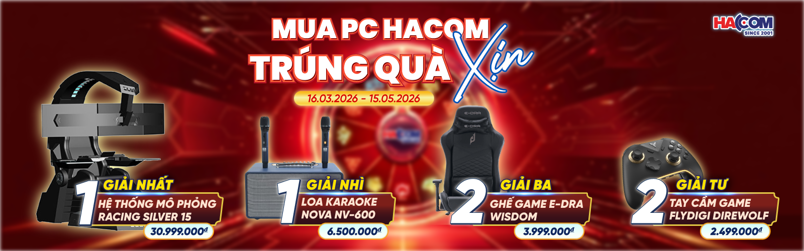 Image buildpc vòng quay năm mới pc đón tết chiến game chấp hết