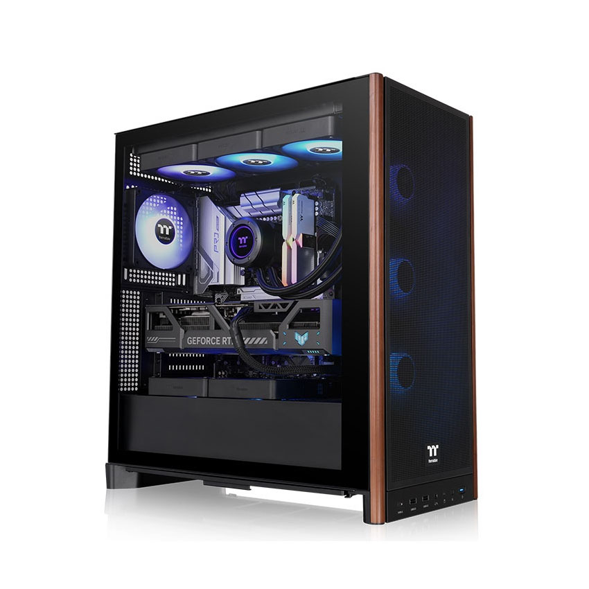 Case Thermaltake S370 WS - Black (ATX/0 fan) chính hãng