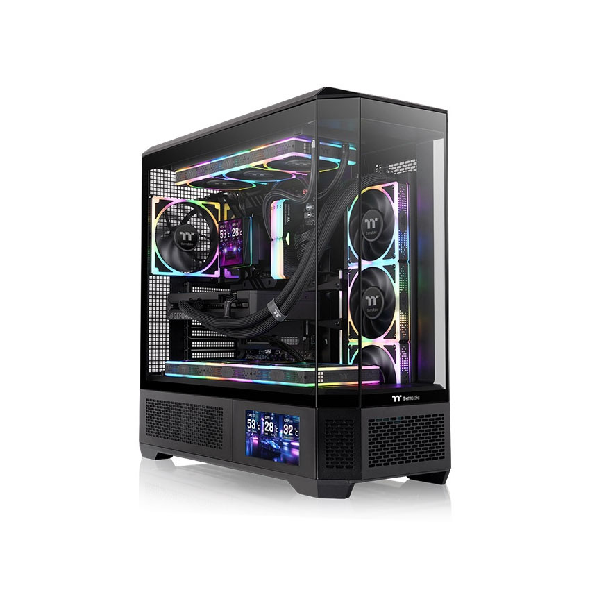 Case Thermaltake View 600 TG - Black (ATX/0 fan)