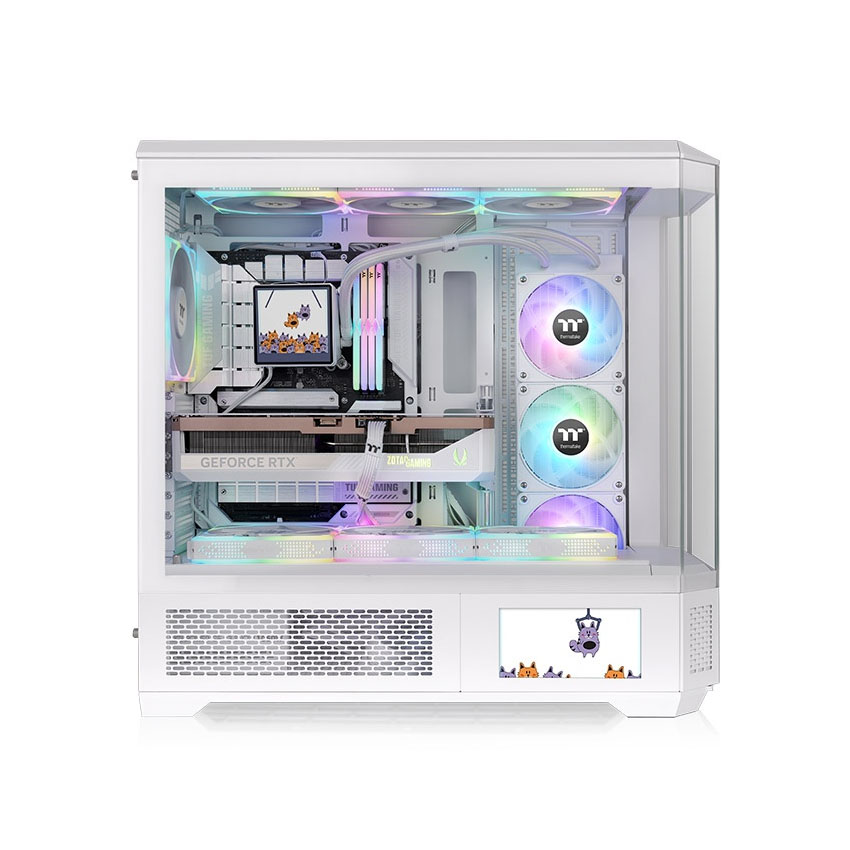 Case Thermaltake View 600 TG - Snow (ATX/0 fan) - Hình 2