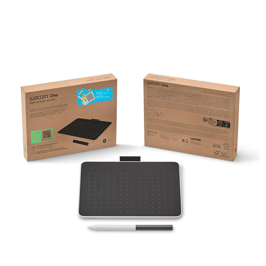 Bảng Vẽ Điện Tử Wacom One S CTC4110WL (Bluetooth, White)(CTC4110WLW0) - Hình 3