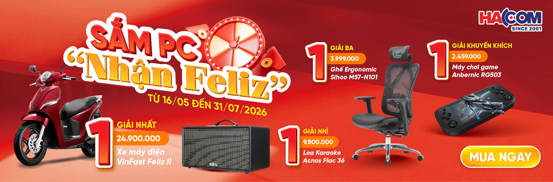Image buildpc vòng quay năm mới pc đón tết chiến game chấp hết