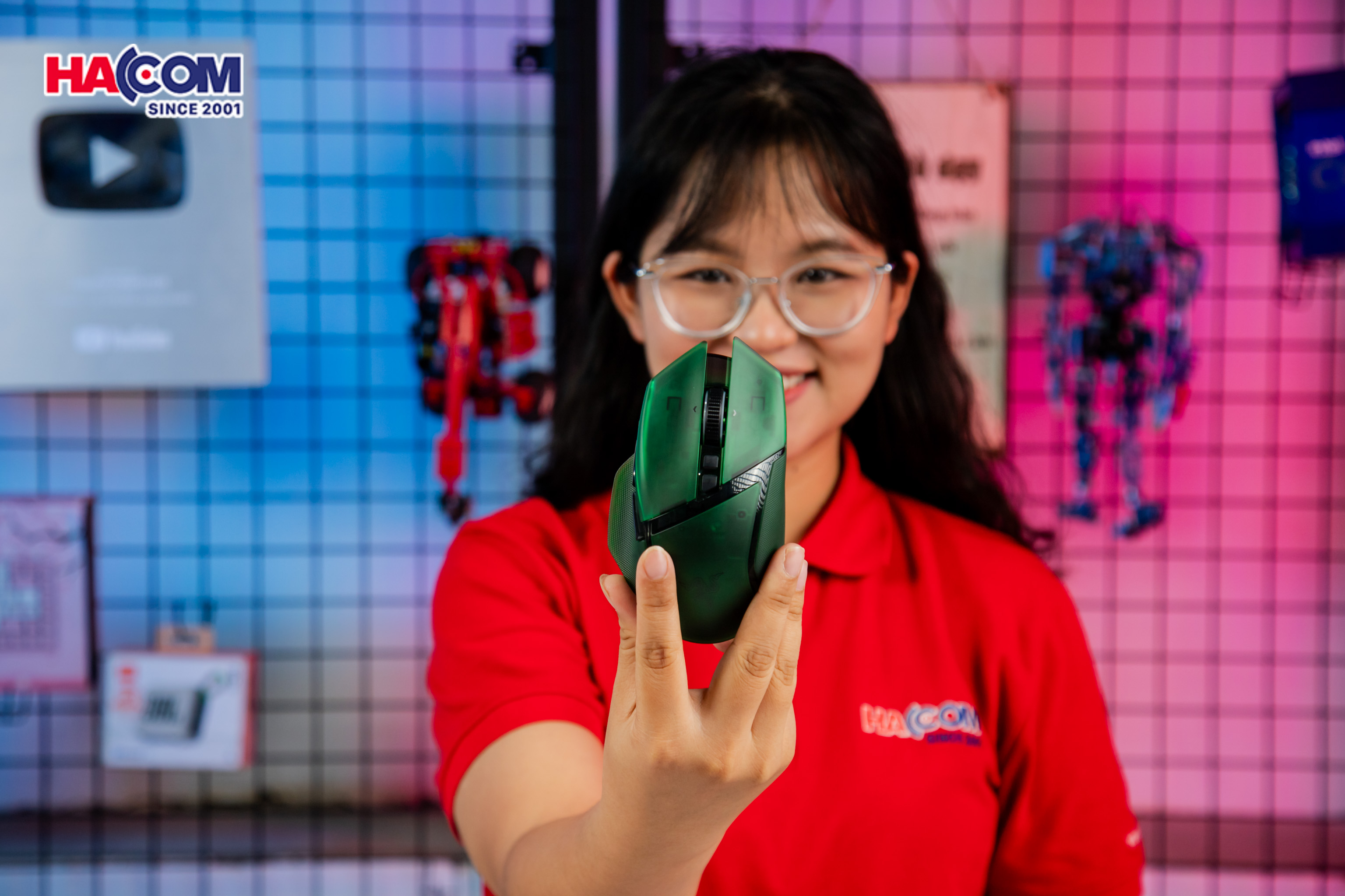 Chuột Razer Basilisk V3 Pro 35K - Phantom Green Edition - Hình 7