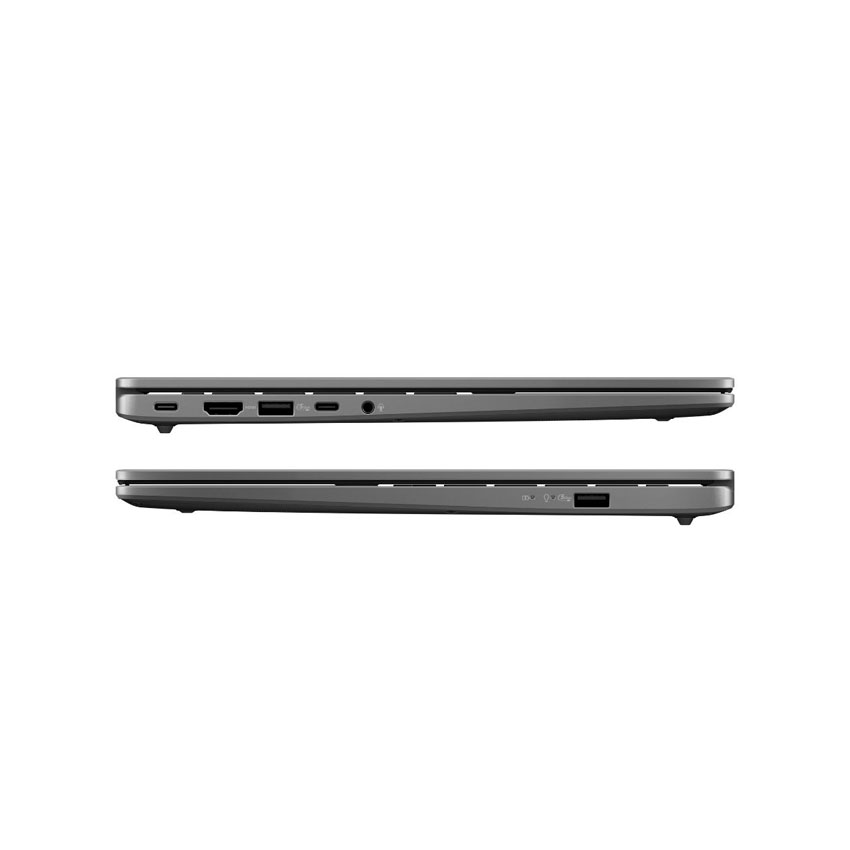 VivoBook S3407AA-SF945W được trang bị đầy đủ các cổng kết nối gồm USB Type-A, USB Type-C hỗ trợ Display và Power Delivery