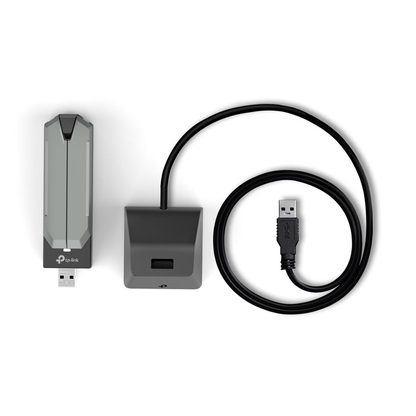 Card mạng không dây USB TP-Link Archer TBE400UH 3 Băng Tần BE6500 - Hình 3