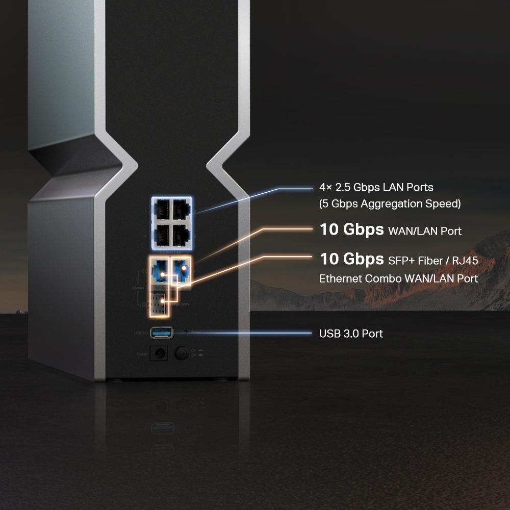 Bộ phát Wifi 7 TP-Link Archer BE800 3 Băng Tần BE19000 - Hình 6