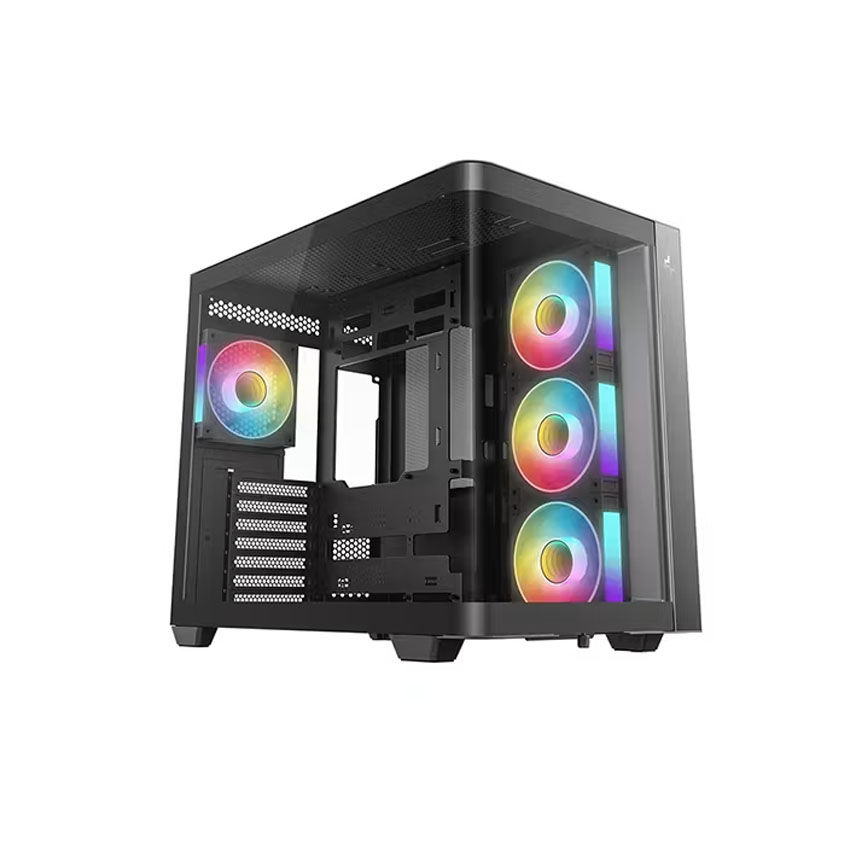 Vỏ Case DEEPCOOL CG530U 4F - Black (ATX/4 fan RGB) chính hãng