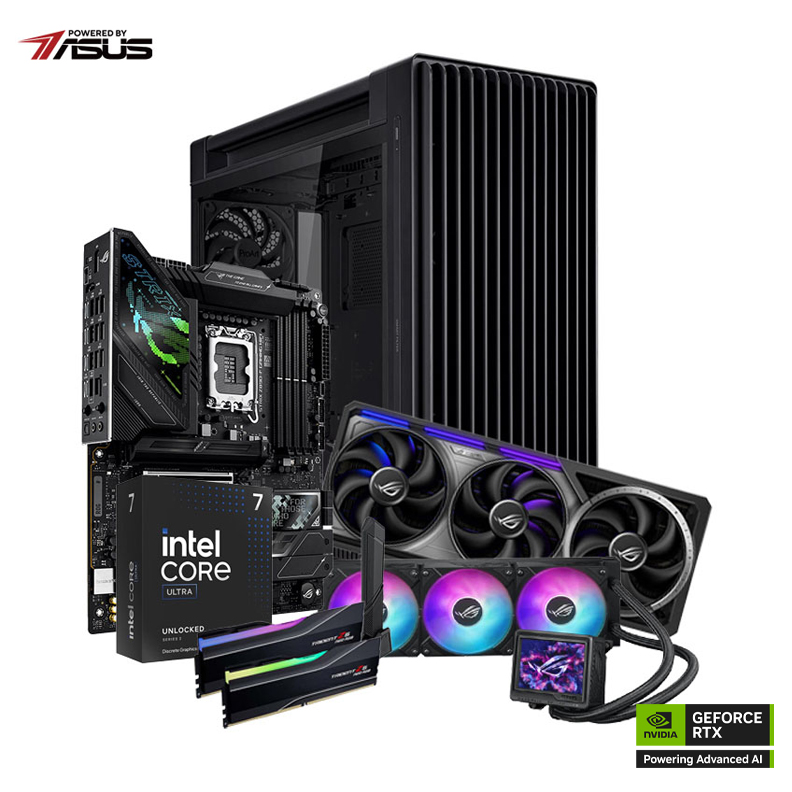 PC HACOM x ASUS FLAGSHIP 002 ( Core Ultra 7 265KF / VGA RTX 5080 ASTRAL ) POWERED BY ASUS