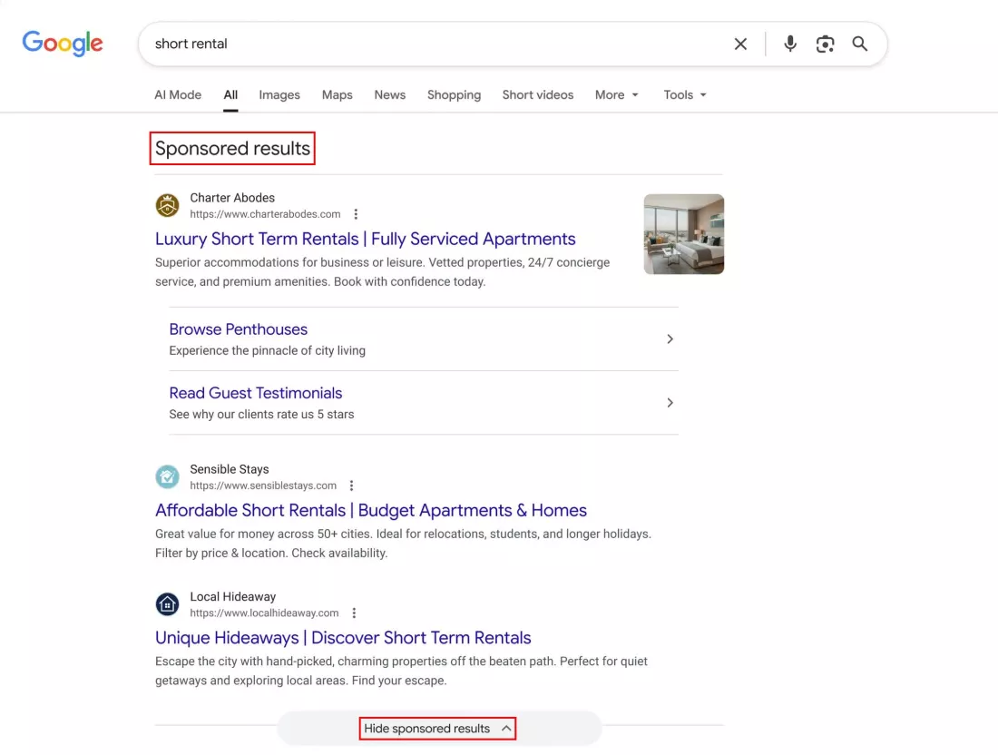 Google cải tiến giao diện quảng cáo tìm kiếm